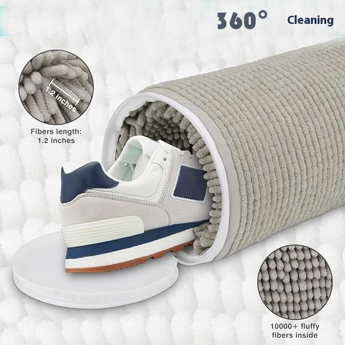 Kit com 2 sacos cinzentos para lavar calçado na máquina
